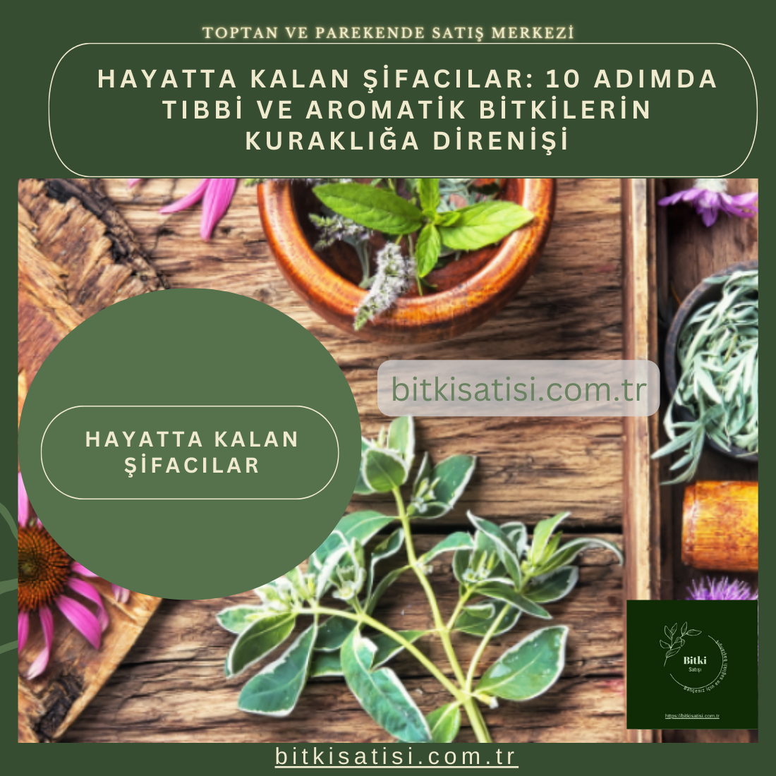 Hayatta Kalan Şifacılar: Tıbbi ve Aromatik Bitkilerden Kuraklığa Direnen 10 Bitki