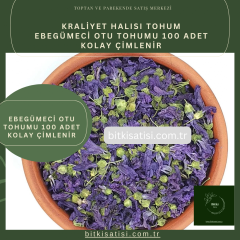 Ebegümeci Otu Tohumu 100 Adet Kolay çimlenir